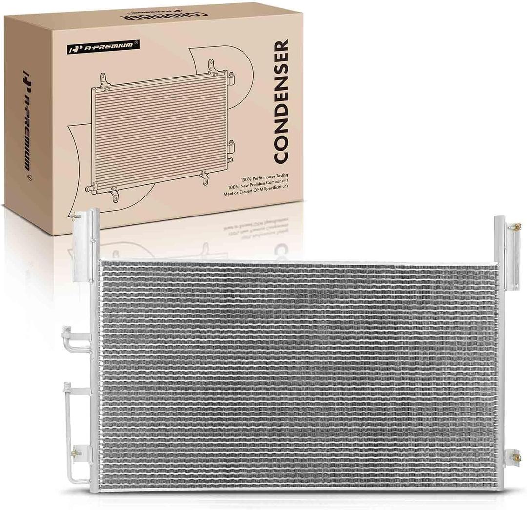 A-Premium Air Conditioning A/C Condenser Compatible with Western Star 4800SB 2012-2015, 4800SF 2013-2015, 4900EX 4900FA 4900SA 6900XD 2005-2006, 10.8L 11.1L 12.5L 12.7L 12.8L 14.0L 14.6L 14.9L 15.8L