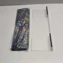 HAOCOO Acrylic Tilted Keyboard Riser, Wrist Rest for Computer 3-Level Height Adjustment, Hand Rest for Easy Ergonomic Typing, Keyboard Wrist Pad Work from Home