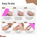 JODSONE 30PCS Nude Cat Eye Press on Nails Set Reusable Short Square Fake Nails Acrylic Diamond Shine Glossy Nature Stick on Nails for Women