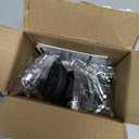 Zoofen Luggage Wheels Replacement 4 pcs Suitcase Replacement Wheels Wear-Resistant Spinner Wheels for Suitcase RepairZLN-2Black