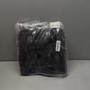 Extra Large Rectangle Storage Basket, 23.6" x 17" x 12" Black Blanket Basket Living Room, Big Cotton Rope Shoe Blanket Storage Bin, Woven Kids Dog Toy Bin Box Organizer, Wicker Laundry Basket