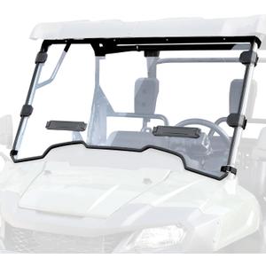 SAUTVS Front Windshield for Honda Pioneer 700-2 700-4 2014-2026