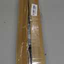 Matte Silver Shower Curtain Rod,1 Inch Diameter Stainless Steel Adjustable Spring Tension Rods 32 to 80",with Holders,Anti-Slip,Curtain Rods No Drilling(1 Pack)