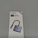 Amazon.com: USB C to Dual HDMI Adapter 4K@30Hz, KOZYC USB C Hub Multiport Adapter with 2xHDMI, USB 3.0, 100W PD, Support USB C to HDMI Splitter Extended Display for MacBook Pro (MST is not Supported on MacOS) : Electronics