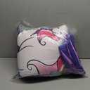 JQinHome Unicorn Twin Bedding Sets for Girls Kids,6 Piece Bed in A Bag 3D Purple Rainbow Theme Unicorn Comforter Set with Sheet Set(Rainbow)