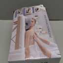 Face Down Pillow for Massage Table, Massage Headrest for Bed, Stomach Sleeping Pillow with Face Cradle Pad, BBL Pillow After Surgery Post Eye Surgery Recovery, Massage Pillow with Removable Cover Grey (Gray)