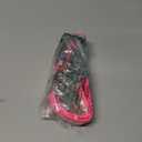 Vizpet LED Dog Collar, Light Up Dog Collar Adjustable USB Rechargeable Super Bright Safety Light Glowing Collars for Dogs (X-Large, Pink) (X-Large[22.83-27.55 inch])