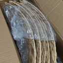 27in Christmas Tree Collar, Natural Christmas Tree Ring Woven Rattan Tree Base Cover for Christmas Home Decor