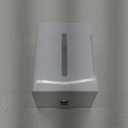 Donation Ballot Box with Lock - Secure Suggestion Box Perfect for Business Cards (white)