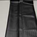 URMONA Waterproof Silicone Under Sink Mat 28'' x 19'' Shelf Liner for Kitchen and Bathroom, Cabinet and Counter Protector, Storage and Organizers, Litter Mat, Pet Cat Puppy Essentials(Black)