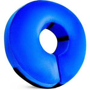 Katoggy Inflatable Dog Cone Collar for After Surgery, Doggie Neck Blow up Donut Recovery E Collar, Soft Adjustable Dog Cone for Small Medium Large Dogs and Cats (Blue)