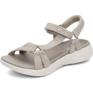 Skechers Women's On-The-go 600-Brilliancy Sport Sandal (5, Natural)