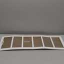 30"W x 8"H [Duct Opening Size] Steel Return Air Grille, Air Return Vent Cover for Ceiling and Sidewall - HVAC Air Vent Covers - [Outer Dimensions: 31.75"W x 9.75"H]