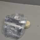 Jutieuo 16 Pack Clear Plastic Gift Bags with Handles, 5.9" x 6.3" x 2.8" Reusable Transparent Party Favor Bags PVC Goodie Bags Bulk for Wedding, Baby Shower, Birthday