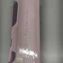 Go Brush Pro 2026 Hair Straightener Brush 300 Million Negative Ionic Portable Hair Straightener Comb for Women with 4 Temps Fast Heating MCH Ceramic Coating Smooth Frizz Hair Light Pink