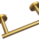 Gold Toilet Paper Holder Pivoting Tissue Roll Holder Stainless Steel Toilet Paper Organizer Rotating Round Toilet Paper Hanger for Bathroom Kitchen Modern Wall Mount Design