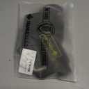 MANUEKLEAR Gym Straps Weight Lifting, Double Leather Lifting Straps for Men Deadlift with Cushion Wrist Loop, Gym Lifting Wrist Wraps for Weightlifting (One Size - Black)