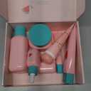 QUIYUM Watermelon Niacinamide Skin Care Set, Routine Beauty Skin Care for Teens- Gift Set with Cleanser, Toner, Eye Cream, Cream, Serum, Facial Juicy Glow Up Set for Women, Girls, for All Skin Types (5 Pieces)