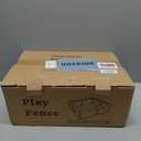 74" 50" Large Baby Playpen, Baby Playard for Babies and Toddlers, Baby Fence Play Pens for Indoor & Outdoor, Sturdy Safety Play Yard with Soft Breathable Mesh, Anti-Fall, Grey