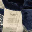 Bedsure Faux Fur Fluffy Sherpa Blanket Couch Throw Tie Dye Navy