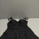 Yonique Womens Underwire Tankini Swimsuits with Skirt Two Piece Bathing Suits Tummy Control Swimwear (Medium, Simple Black)