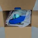 Kids Bluetooth Headphones, 85H Playtime Wireless Headphones for Kids, Colorful LED Lights, 85/94dB Safe Volume Limit, Bluetooth 5.4 Built-in Mic Toddler Headset for Tablet/Airplane/Travel (Blue)