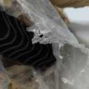 10 Pack Garden Fence Post, 4 Feet Heavy Duty Metal U-Post for Wire Fence, No Dig Garden Fence Stakes for Temporary Fencing, Electric Fence Wire, Corner Anchor, and More-Black