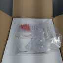 Dusk to Dawn Porch Lights with GFCI Outlets Waterproof Outdoor Wall Lights Exterior Lighting Fixtures Modern Outside Lights Wall Mount for House Patio Garage,White,11.8''H,1PC