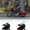 10" Windshield Kits for Harley Street Glide 24-later, Clear Wind Shield Windscreen Air Deflector for Harley Davidson Street Glide CVO FLHXSE 2023-2026 Accessory