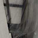 EDISHINE Large Size Dusk to Dawn Outdoor Post Light, 21.9'' H 120V Pole Light Fixture with Pier Mount Base, Waterproof Exterior Lamp Post Lantern Head for Yard, Driveway, Fence, Black