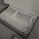 Ergonomic Wireless Keyboard and Mouse Set Creamy Wireless Keyboard Silent Mice Set with Wrist Rest for Computer, Laptop, PC, Mac, Windows (Gray White)