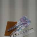 GLADOG Professional 4 in 1 Dog Grooming Scissors Set with Safety Round Tips, Sharp and Heavy-duty Pet Grooming Shears for Cats (Red)