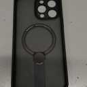 TORRAS Upgraded 360 Rotable Stand Magnetic Case for iPhone 16 Pro Max Case, Full Camera Protection, Fit for MagSafe,16FT Mil-Grade Drop Protection for iPhone 16 Pro Max (6.9"), Black Titanium