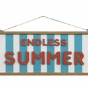Everyday Living Endless Summer Wall Art, (50 cm x 15 cm)