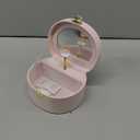 Vlando Bithday Gifts for Girl, Musical Jewelry Box for Girls, Small Kid Music Box with Ballerina for Party Bedroom Decor, Gifts for Girls Kids - Purple