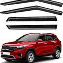 Window Visors Rain Guards for 2021 2022 2023 2024 2025 2026 Kia Seltos
