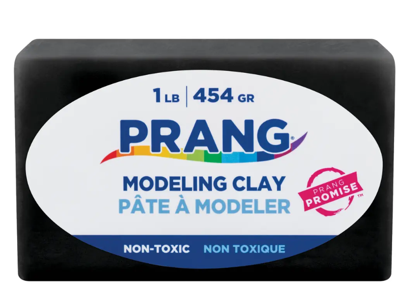 Prang Modeling Clay, Black, 1 Lb., Pack Of 3  Prang Modeling Clay, Black, 1 Lb., Pack Of 3