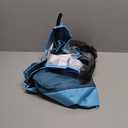 PJYuCien Dog Playpen Mesh Top Cover, Fits 24 Inch 8 Panels Regular Octagon Metal Exercise Pet Pen, Adhesive Tape Connections, Blue (Note: Cover Only, Fence Not Included)