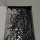 Ukliss 3 in 1 Curling Iron Set, Heated Round Brush for Straightening Curling Detangling, Ceramic Curling Wand for Versatile Styling, Dual Voltage Curling Iron, Travel Friendly (Black)