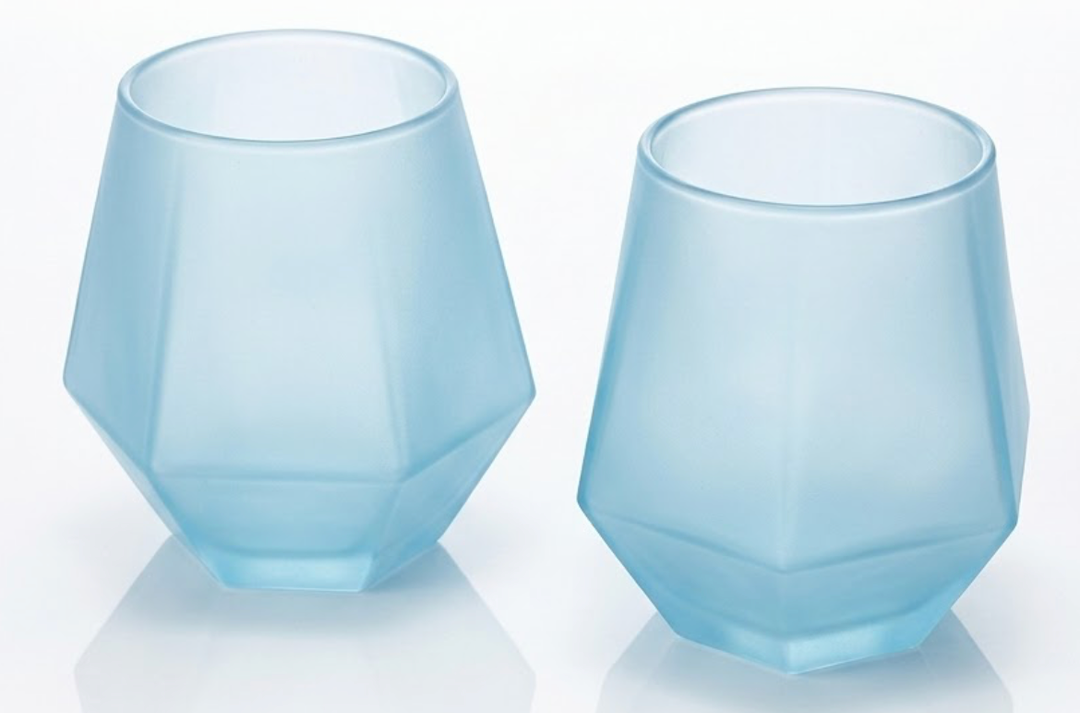 Wine2Go Diamond Silicone Wine Glasses 9oz