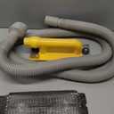 Hyde Tools 09165 Dust-Free Drywall Vacuum Hand Sander with 6-Foot Hose