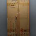 WOHOMO Folding Desk, Small Writing Desk 39.4", Space-Saving Foldable Laptop Table Writing Workstation for Home Office, Easy Assembly, Grey