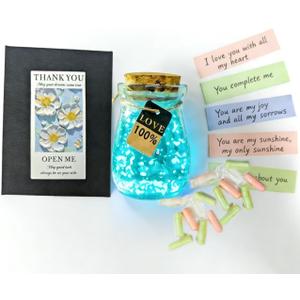 50 Blank Love Notes Memory Jar,Night Light positive jar,To My Mom Birthday Gifts Sentimental Keepsake,Meaningful Present for Women