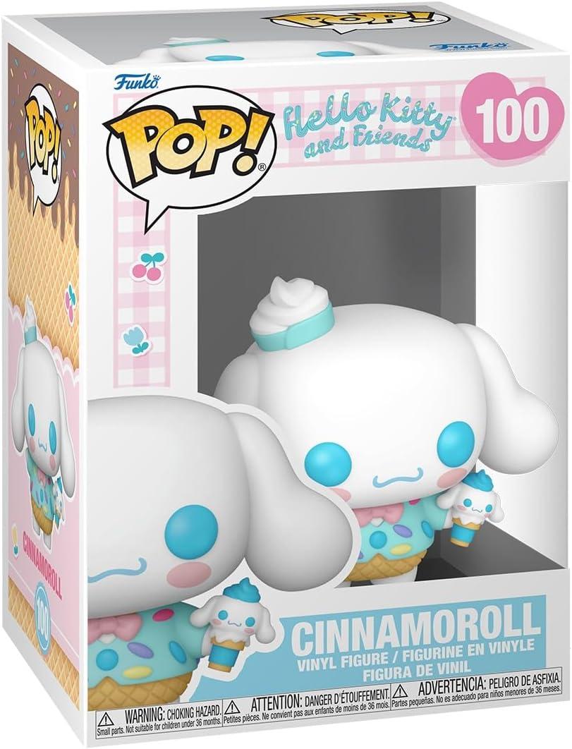 Funko Pop Sanrio: Hello Kitty - Cinnamoroll - (Icecream) - Collectable Vinyl Figure - Gift Idea - Official Merchandise - Toys for Kids & Adults - Anime Fans - Model Figure for Collectors and Display