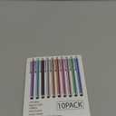 Stylus Pen [10 Pack] Universal Capacitive Touch Screen Pens for Tablets, iPad mini, iPad Pro, iPad Air, Smartphones, Samsung Galaxy - Multiple Colors