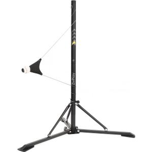 ZivPlay Baseball Hitting Trainer Baseball Swing Trainer Softball and Baseball Training Equipment for Batting Practice Simulates Real Pitch Portable with Wheels Height Adjustment (Ambidextrous)