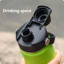 2 x Chug Lid for Hydroflask 12 16 18 20 32 40 64 oz, Spout Lids Replacement for Hydro Flask Wide Mouth Water Bottle, Compatible with Iron Flask,Thermoflask,Takeya,Simple Modern BPA-Free&Leak-Proof