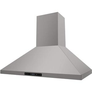 THOR Kitchen Wall Mount 36-Inch Chimney Range Hood in Stainless Steel - Model HRH3607