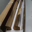 Adjustable Panel Track Blinds Manual Blackout Vertical Blinds for Sliding Door (Blackout - Texture White, 74" W x 96" H)