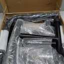 RELIFE REBUILD YOUR LIFE Dip Station Functional Heavy Duty Dip Stands Fitness Workout Dip bar Station Stabilizer Parallette Push Up Stand (Black)